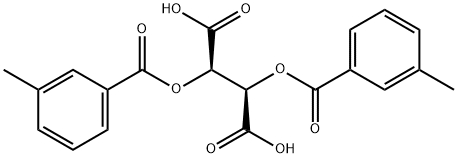 Di-m-toluoyl-L-tartaric acid 结构式