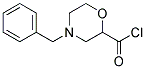 4-BENZYL-2-MORPHOLINECARBONYL CHLORIDE 结构式