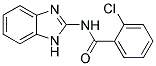 N-(1H-Benzoimidazol-2-yl)-2-chloro-benzamide 结构式