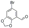 5-Bromo-2,3-Methylenedioxy-Benzaldehyde 结构式