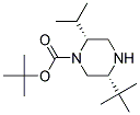 (2R,5R)-1-Boc-5-Tert-Butyl-2-Isopropyl-Piperazine 结构式