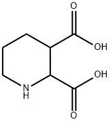 Piperidine-2,3-Dicarboxylic Acid 结构式