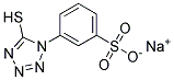 3-(5-Mercapto-1h-Tetrazole-1-Yl)-Benzene Sulfonate Sodium Salt 结构式