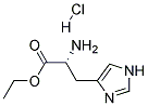 D-组氨酸乙酯盐酸盐 结构式