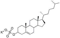 胆固醇硫酸钾 结构式