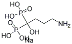 ALENDRONATE SODIUM USP 结构式