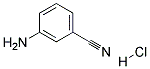 m-aminobenzonitrile hydrochloride 结构式