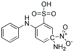 4 Nitro-4 amino di phenyl amine 2 sulphonic acid 结构式