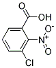 3-Choloro-2-nitrobenzoic  acid 结构式