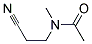 N-(2-Cyanoethyl)-N-methylacetamide 结构式