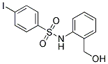 N-[2-(Hydroxymethyl)phenyl]-4-iodobenzenesulphonamide 结构式