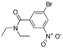 3-Bromo-N,N-diethyl-5-nitrobenzamide 结构式