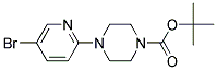 tert-Butyl 4-(5-bromopyridin-2-yl)piperazine-1-carboxylate 结构式