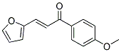 3-Fur-2-yl-1-(4-methoxyphenyl)prop-2-en-1-one 结构式