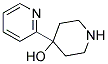 4-Hydroxy-4-pyridin-2-ylpiperidine 结构式