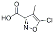 5-Chloro-4-methylisoxazole-3-carboxylic acid 结构式