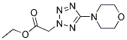 Ethyl (5-morpholin-4-yltetrazol-2-yl)acetate 结构式