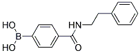 4-[(2-Phenylethyl)carbamoyl]benzeneboronic acid 结构式