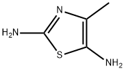 4-甲基-2,5-二氨基噻唑 结构式