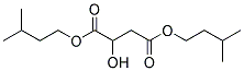 苹果酸二异戊酯 结构式