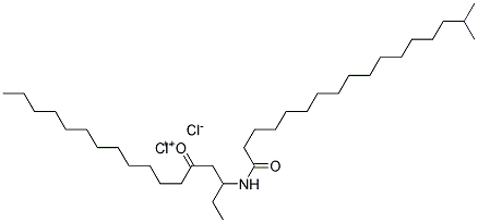 异硬脂酰胺丙基月桂乙酰基二甲基氯化铵 结构式