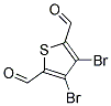 3,4-二溴噻吩-2,5-二甲醛 结构式