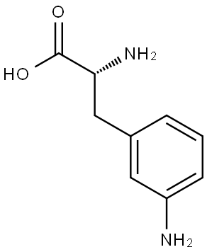 3-AMINO-D-PHENYLALANINE 结构式