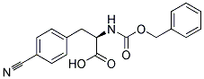 Cbz-4-Cyano-D-Phenylalanine 结构式