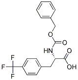 Cbz-4-Trifluoromethyl-L-Phenylalanine 结构式