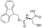 Fmoc-D-cysteine 结构式