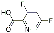 3,5-二氟-2-吡啶羧酸 结构式