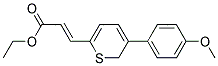 3-5-(4-Methoxyphenyl)thiophen-2-ylacrylicacidethylester 结构式