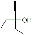3-Ethynyl-3-pentanol 97% 结构式
