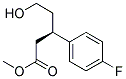 (R)-3-(4-FLUORO-PHENYL)-5-HYDROXY-PENTANOIC ACID METHYL ESTER 结构式