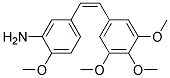 (Z)-2-METHOXY-5-[2-(3,4,5-TRIMETHOXYPHENYL)VINYL]PHENYLAMINE 结构式