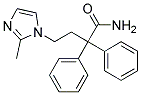 4-(2-METHYL-IMIDAZOL-1-YL)-2,2-DIPHENYL-BUTYRAMIDE 结构式