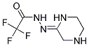TRIFLUORO-ACETIC ACID PIPERAZIN-(2Z)-YLIDENE-HYDRAZIDE 结构式