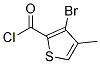 3-溴-4-甲基-2-噻吩甲酰氯 结构式