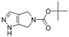 4,6-DIHYDRO-1H-PYRROLO[3,4-C]PYRAZOLE-5-CARBOXYLIC ACID TERT-BUTYL ESTER 结构式