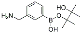 3-(AMINOMETYL)PHENYLBORONIC ACID PINACOL ESTER 结构式