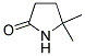 5,5-DIMETHYL-2-PYRROLIDINONE 结构式