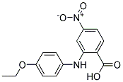 2-(P-Ethoxyphenylamino)-4-Nitrobenzoic Acid 结构式