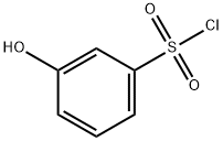 3-Hydroxybenzenesulfonyl Chloride 结构式