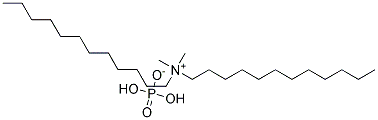 双十二烷基二甲基磷酸氢铵 结构式