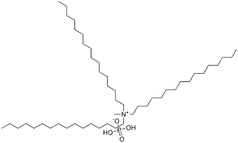 三-十二烷基甲基磷酸铵 结构式