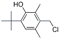 6-Tert-Butyl-3-(Chloromethyl)-2,4-Dimethylphenol 结构式