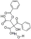 3.Dibenzoyl-L-TartaricAcid,Monohydrate 结构式