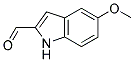 5-Methoxyindole-2-Carboxaldehyde 结构式