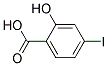 P-Iodo-2-HydroxybenzoicAcid 结构式