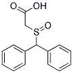 (+_)DiphenylMethaneSulfinylAceticAcid 结构式